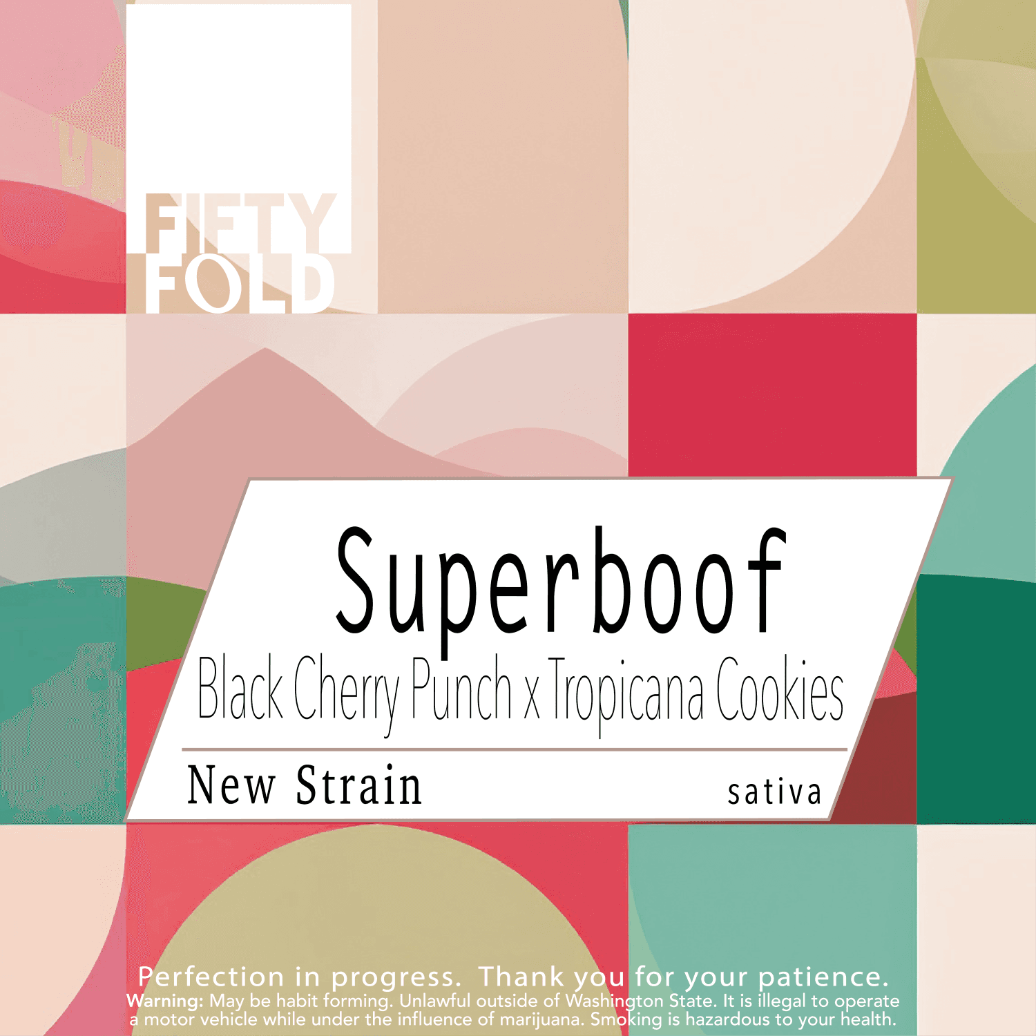 3.5g - Super Boof - Fifty Fold - DOH Flower - S