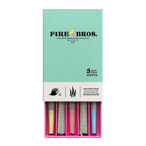 5pk - .5g - Variety Pack - Firebros - DOH Prerolls - H