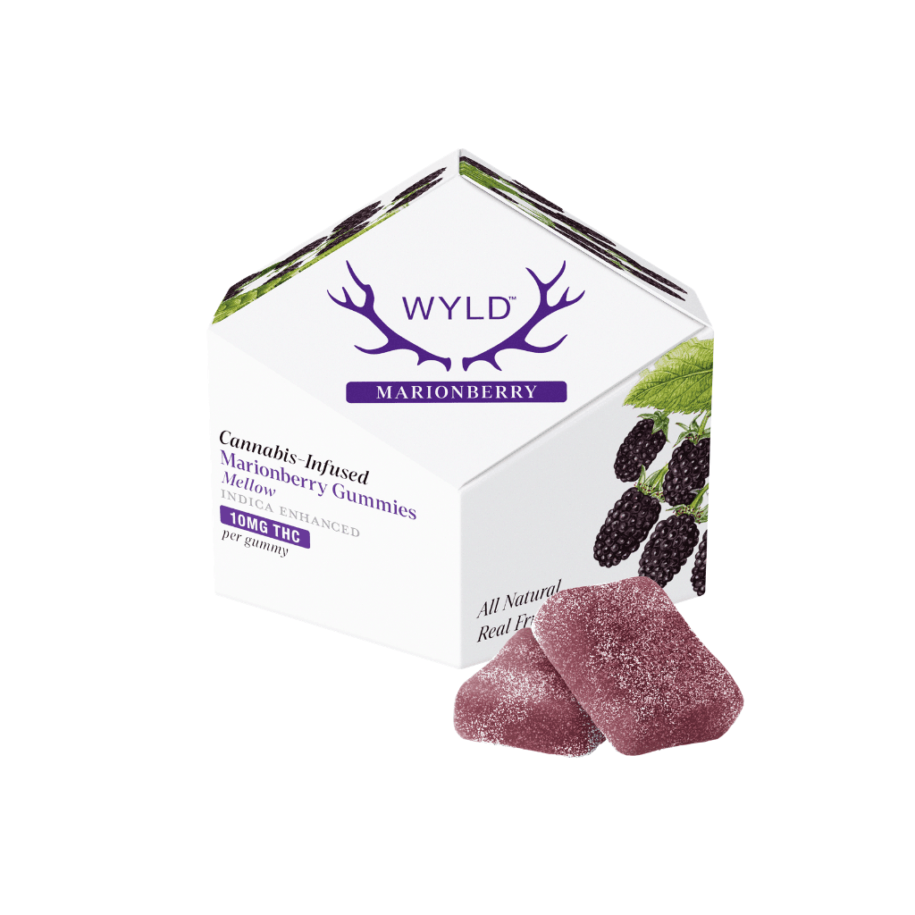 100mg - 10pk - Marionberry - Wyld - DOH Edible - Gummies - I
