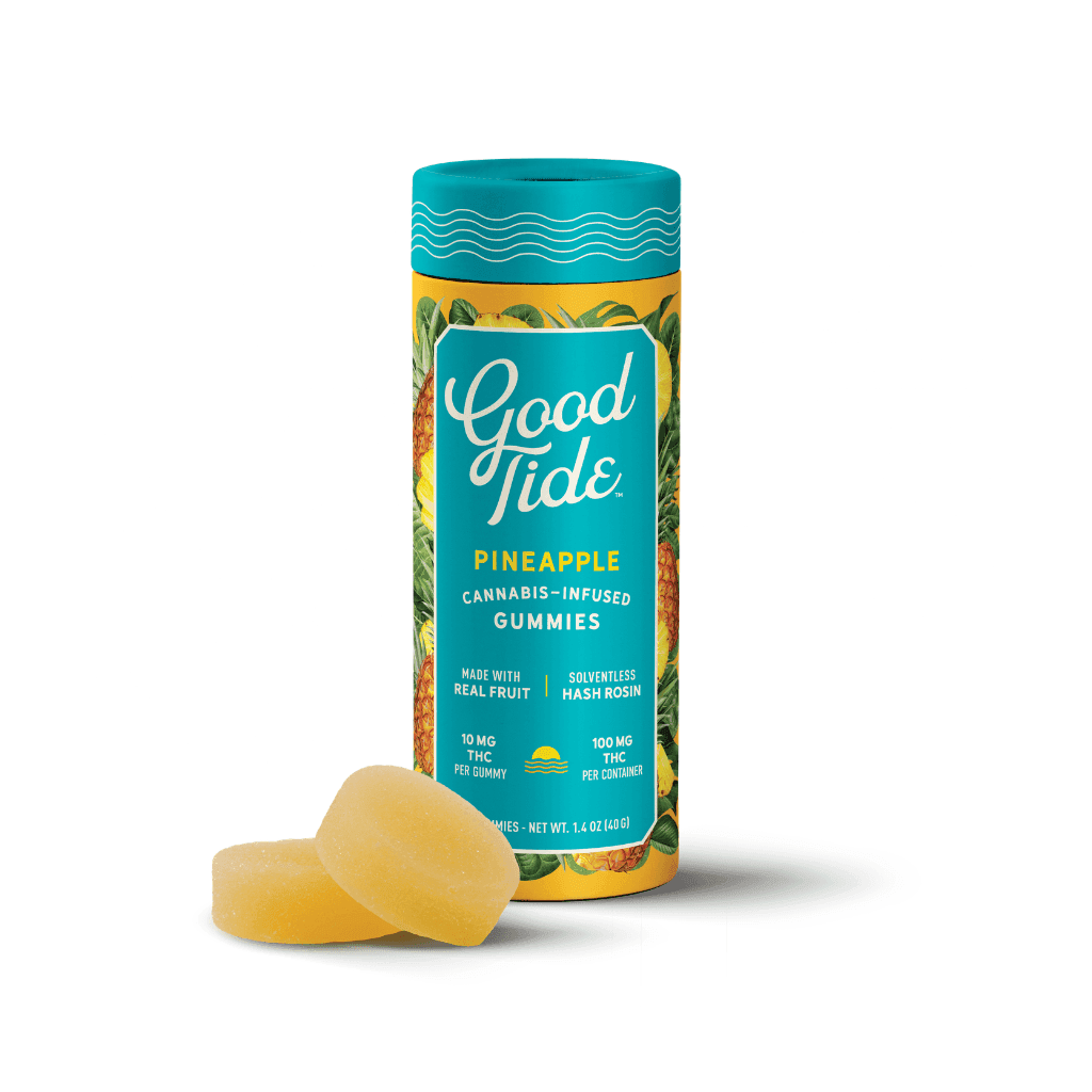 100mg - Pineapple - Good Tide - DOH Edibles - Rosin - S