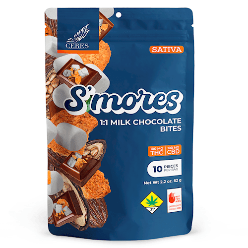 200mg - 1:1 S'mores - Ceres - DOH Edible - Indica