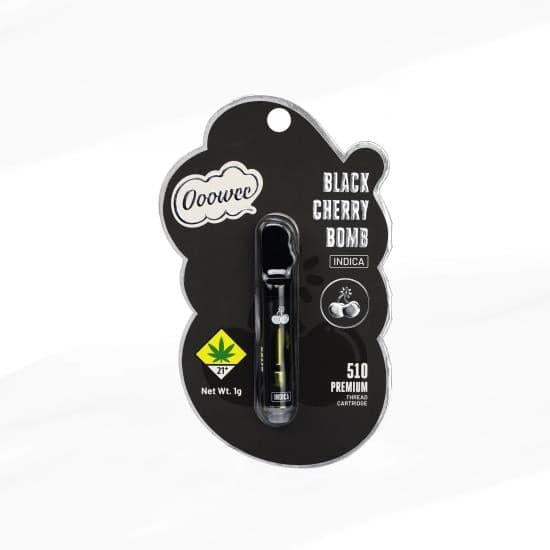 1g - Black Cherry Bomb - Ooowee - DOH Cartridge - 510 - I