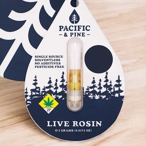 .5g - Strawberry Runtz - Pacific & Pine - DOH Cartridge - 510 - H