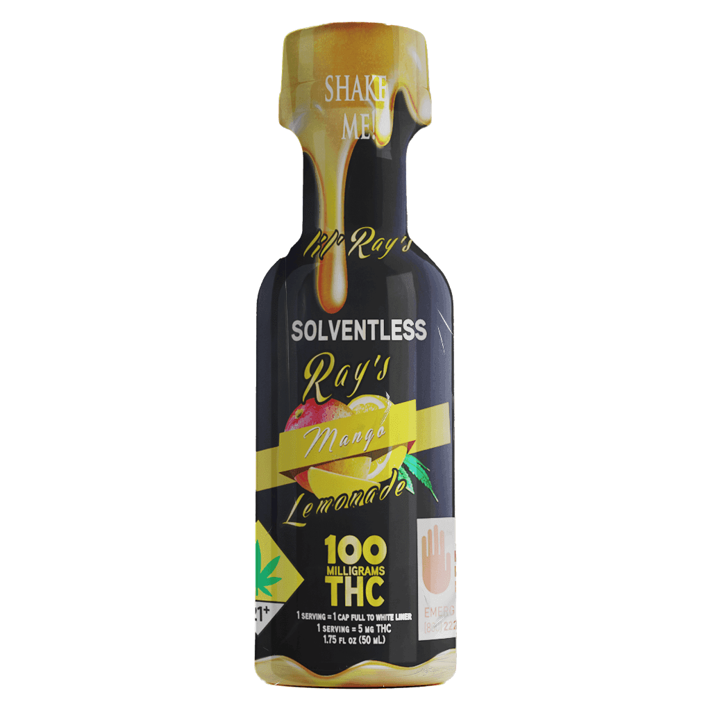 100mg - Mango Lemonade - Lil Ray's - DOH Drinks - Shooter - H