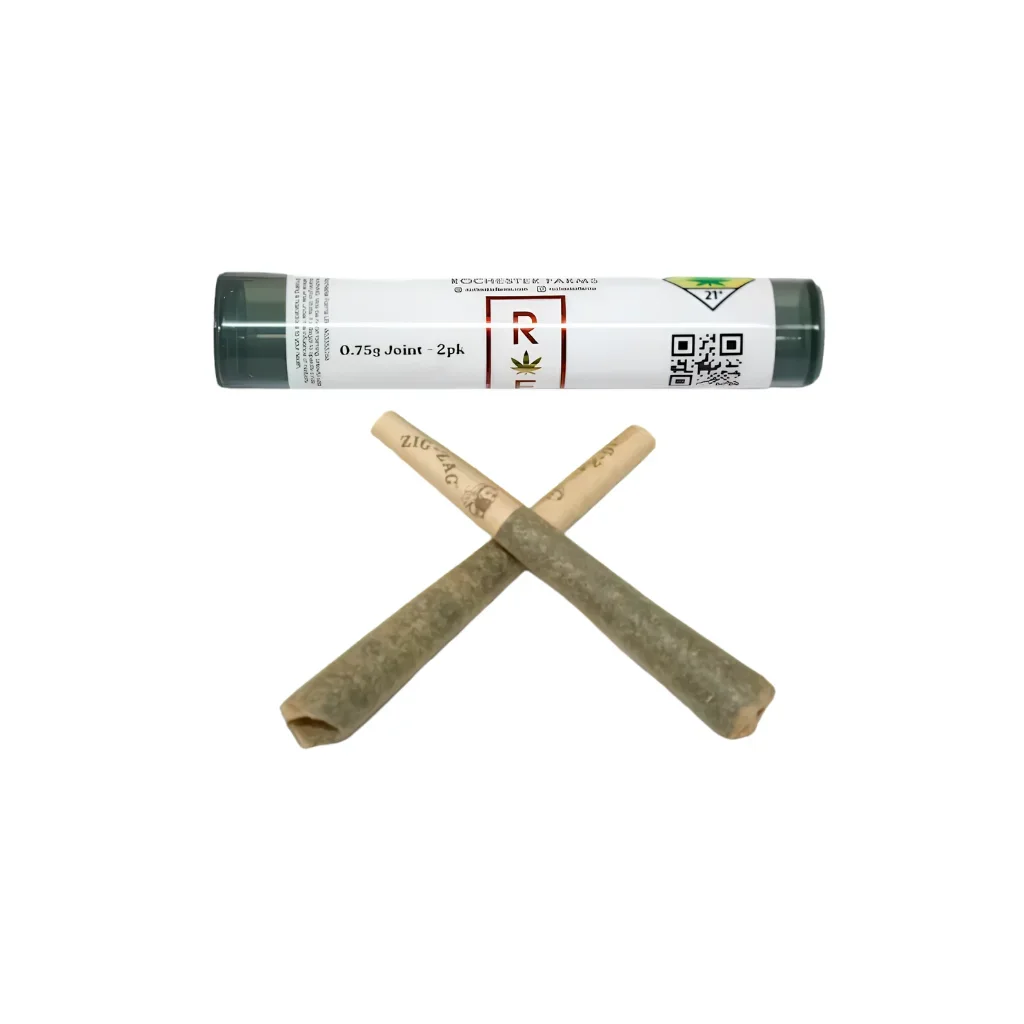 2pk - .5g - Lemon Cherry Gelato - Rochester Farms - DOH Prerolls - H