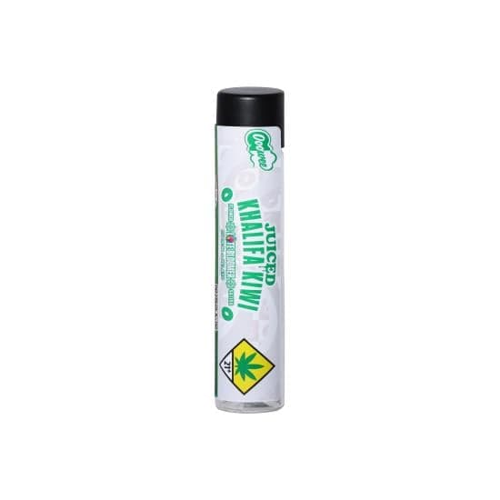 1g - Khalifa Kiwi x Late Bloomer *JUICED* - Ooowee - DOH Infused Preroll - S
