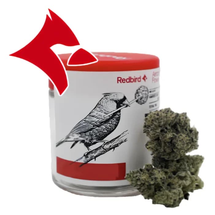7g - Blueberry Haze - Redbird Cannabis - DOH Flower - S
