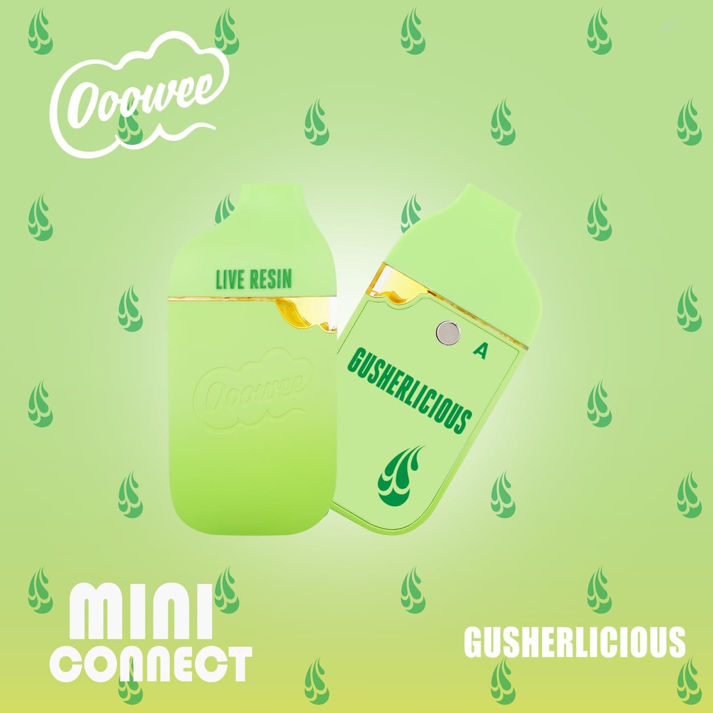 1g - Gusherlicious (A) - Ooowee - DOH Cartridge - Disposable - Live Resin Mini - I