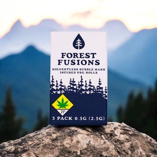 5pk - .5g - Orange Fruit Snax x Strawberry Runtz *Forest Fusions* - Pacific & Pine - DOH Infused Preroll - H