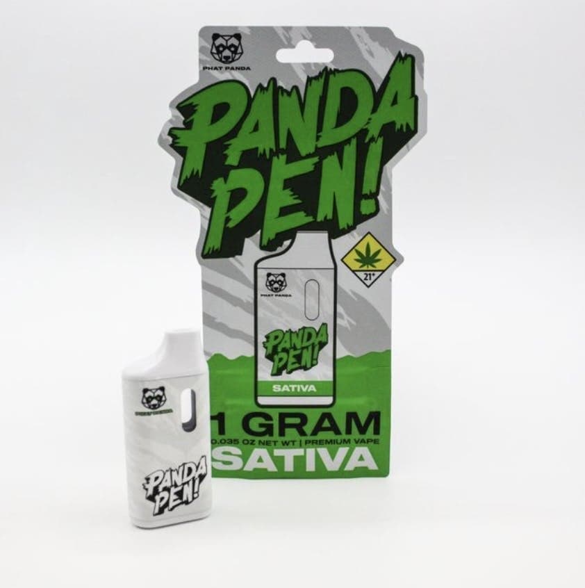 1g - Blue Slushie - Panda Pen - DOH Cartridge - Disposable - S