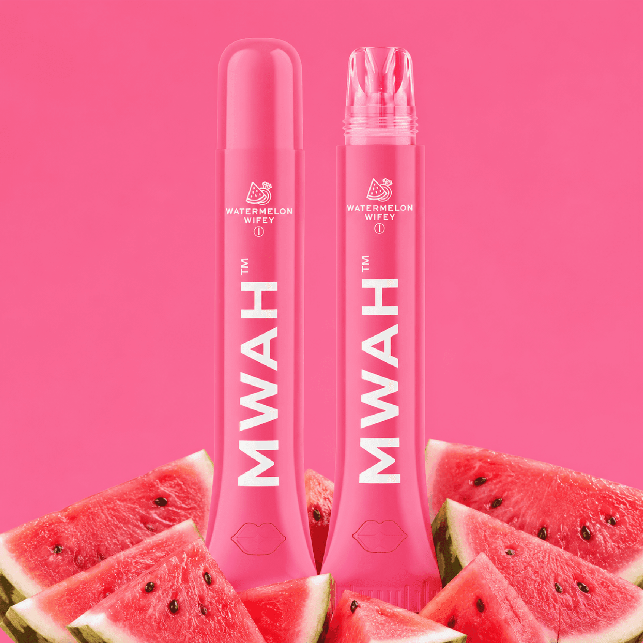 1g - Watermelon Wifey *Lip Gloss* - MWAH - DOH Cartridge - Disposable - I