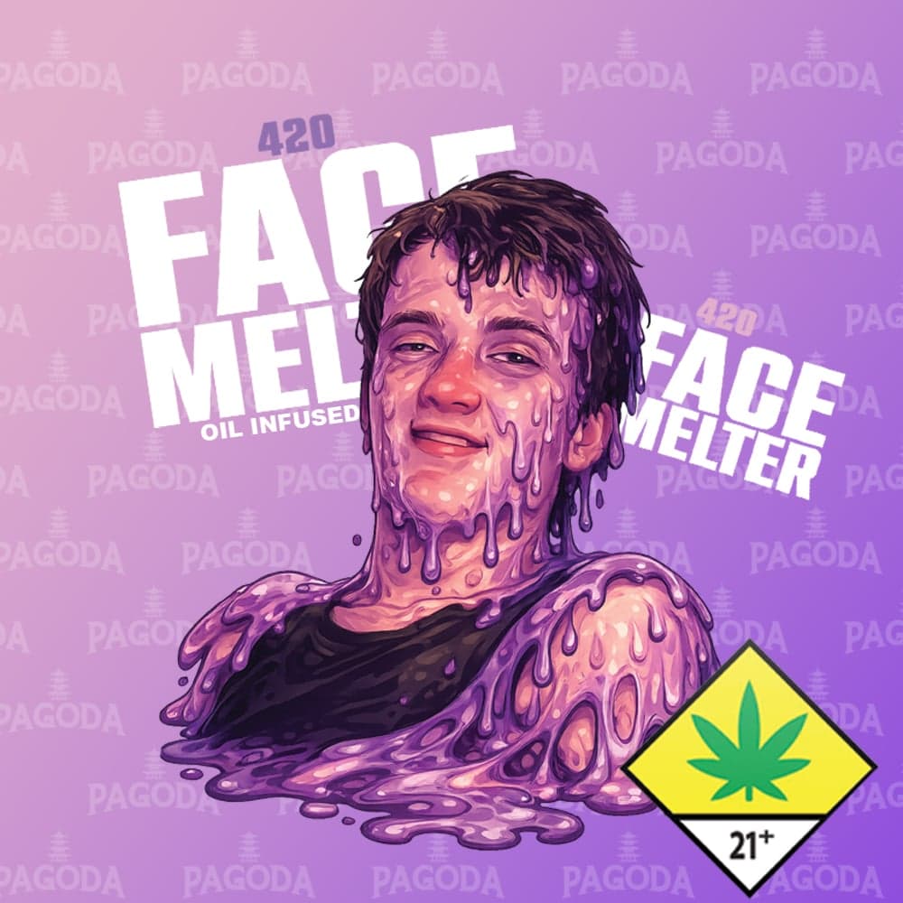 1g - Face Melter - Pagoda - DOH Infused Preroll - H