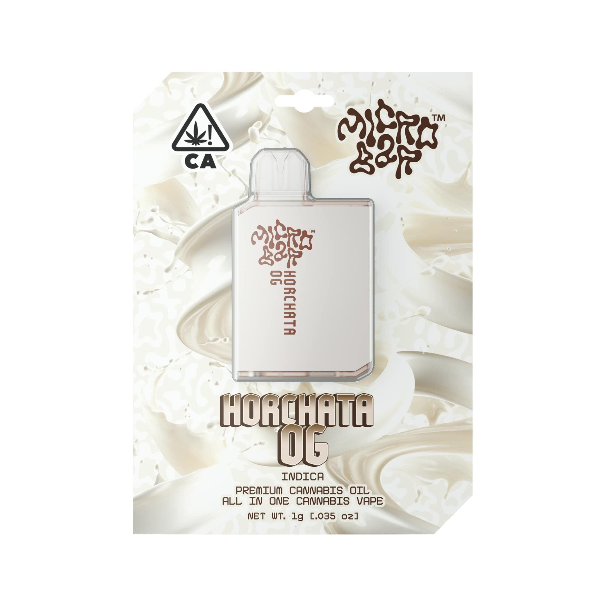 1g - Horchata OG - Micro Bar - DOH Disposable - H