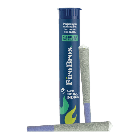 2pk - .5g - Mexican Flan - Firebros - DOH Prerolls - IH