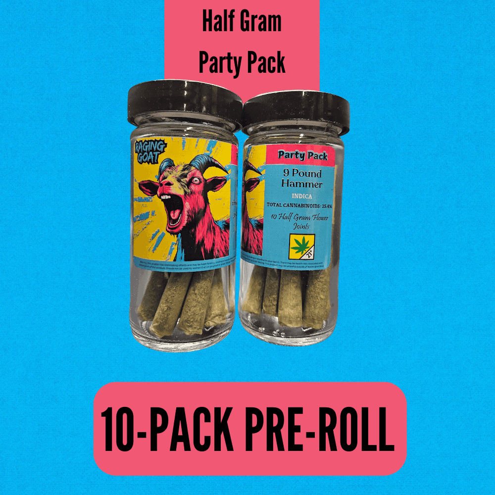 10pk - .5g - Northern Lights - Raging Goat - Preroll - I