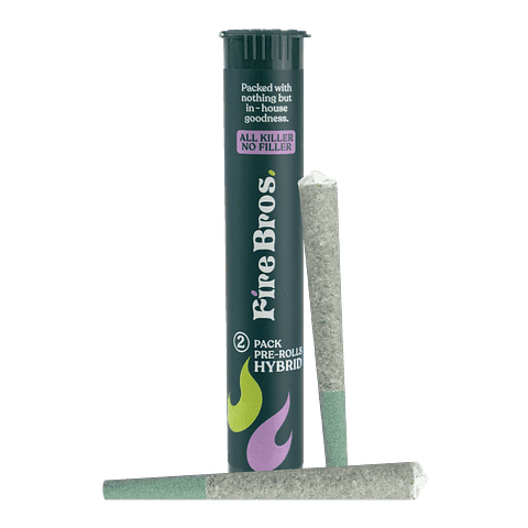 2pk - .5g - Crepe Ape - Firebros - DOH Prerolls - IH