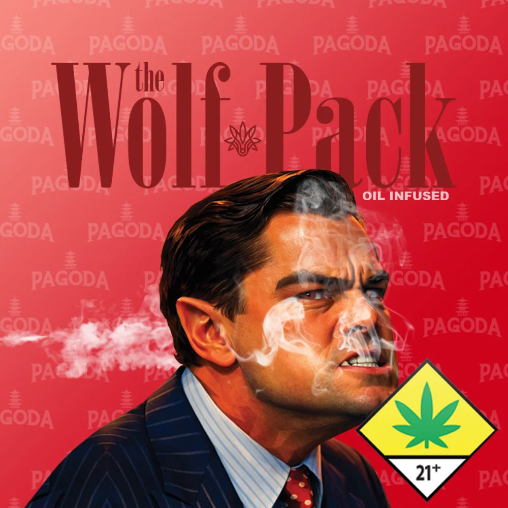 1g - The Wolf Pack - Pagoda - DOH Infused Preroll - S