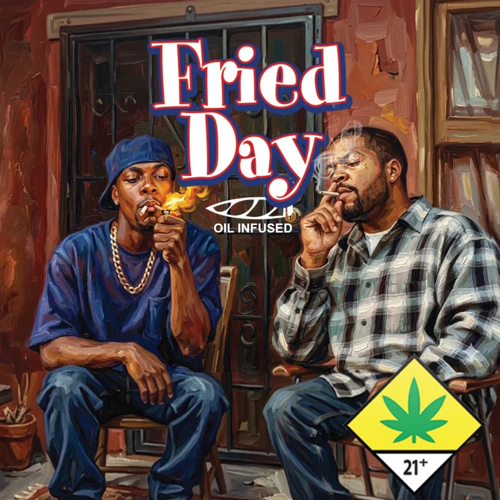 1g - Fried Day - Pagoda - DOH Infused Preroll - H