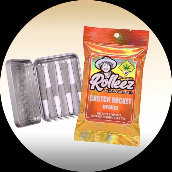 7pk - .5g - Crotch Rocket - Momma Chans - DOH Prerolls - H