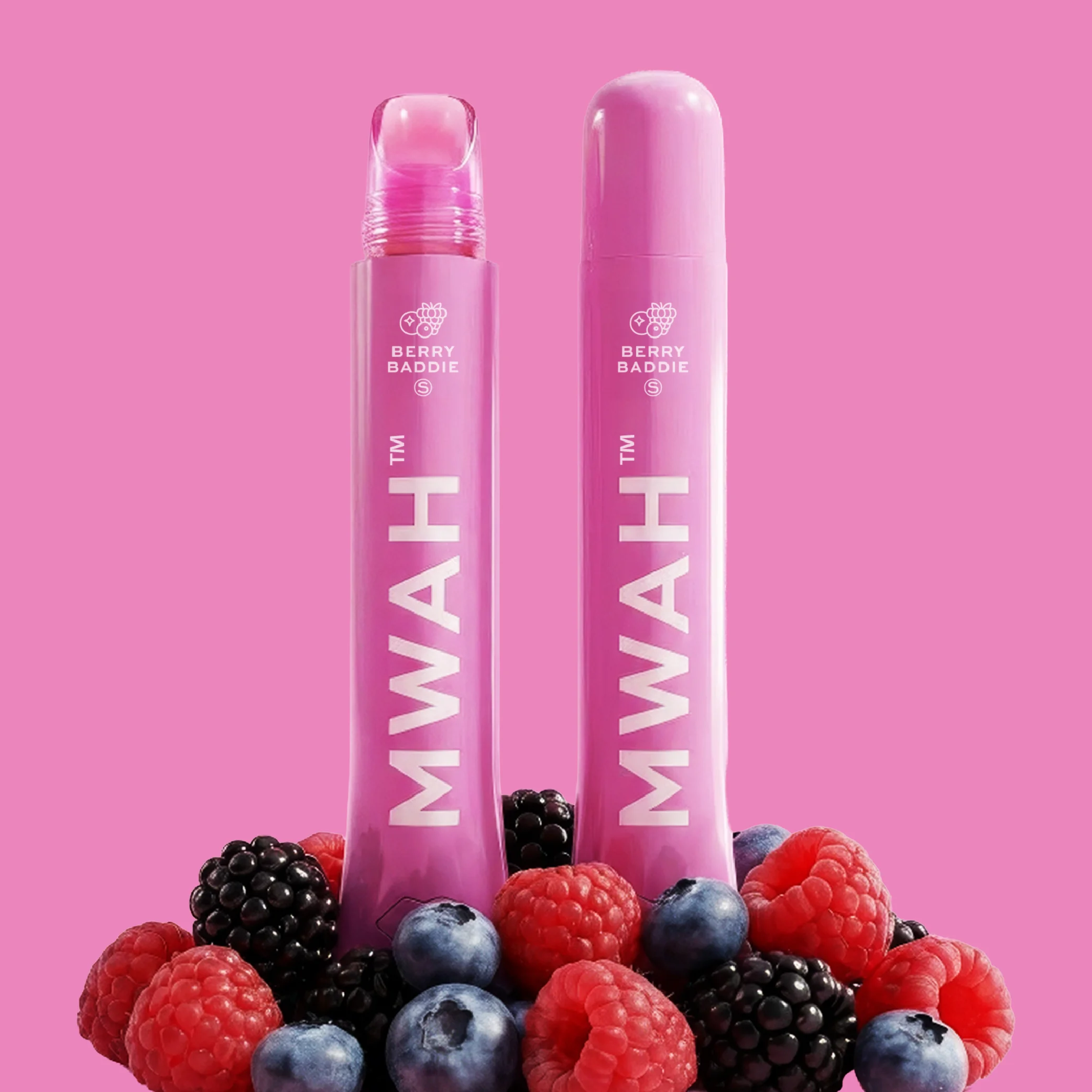 1g - Berry Baddie *Lip Gloss* - MWAH - DOH Cartridge - Disposable - S
