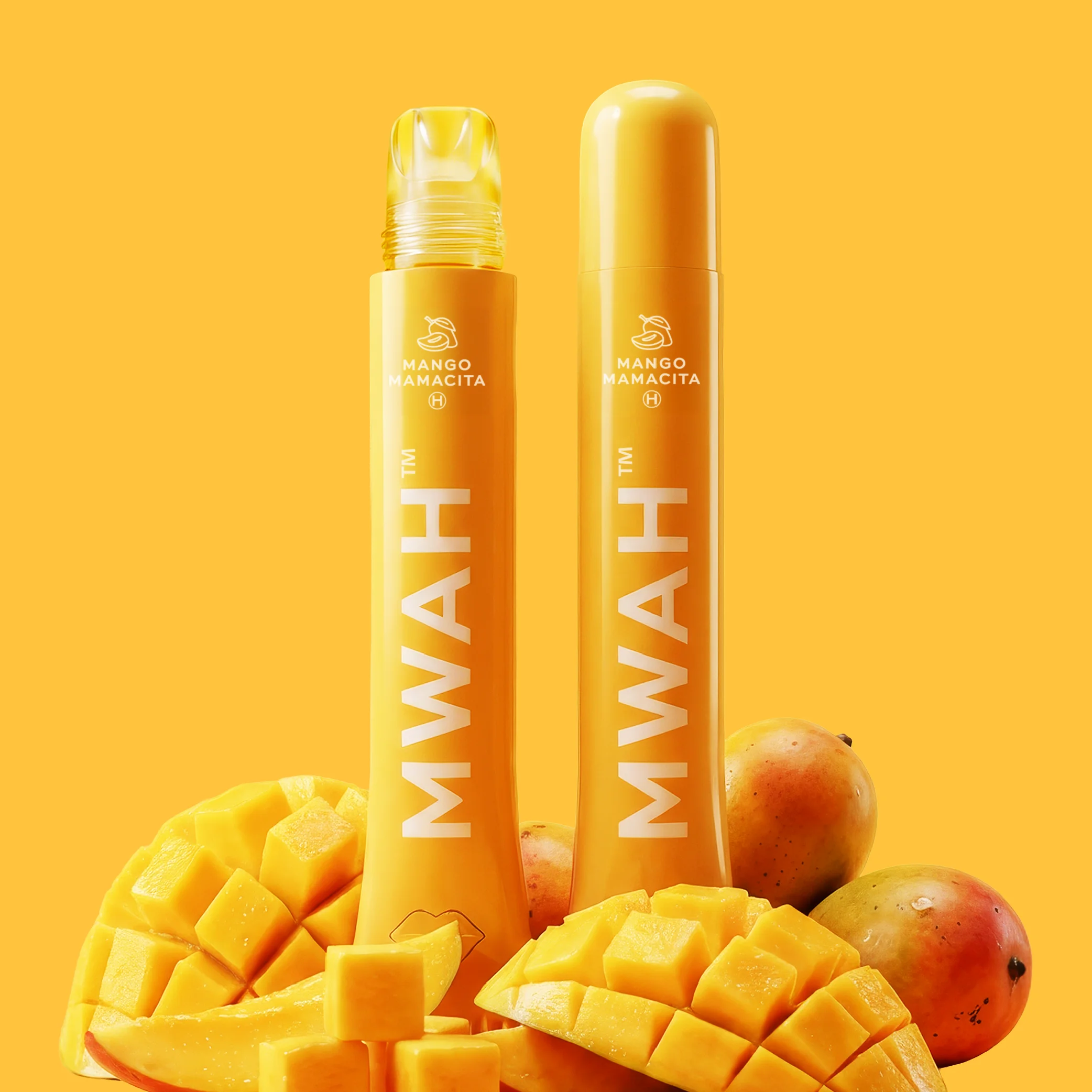 1g - Mango Mamacita *Lip Gloss* - MWAH - DOH Cartridge - Disposable - H
