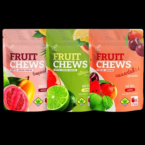 100mg - 10pk - Sour Apple - Ceres - Chews - S