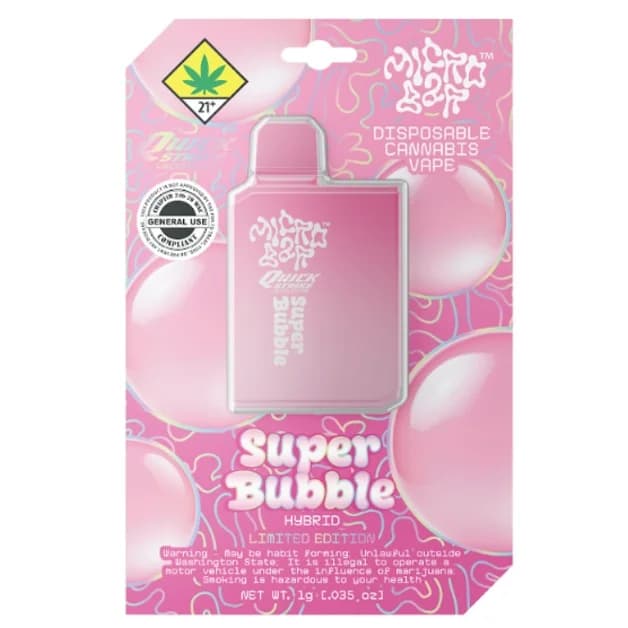 1g - Super Bubble - MicroBar - DOH Cartridge - Disposable - H
