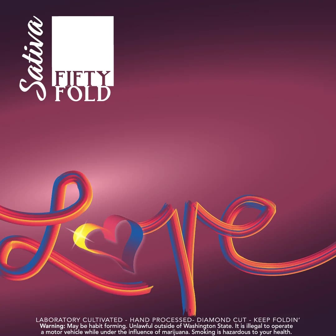 3.5g - Love - Fifty Fold - DOH Flower - S