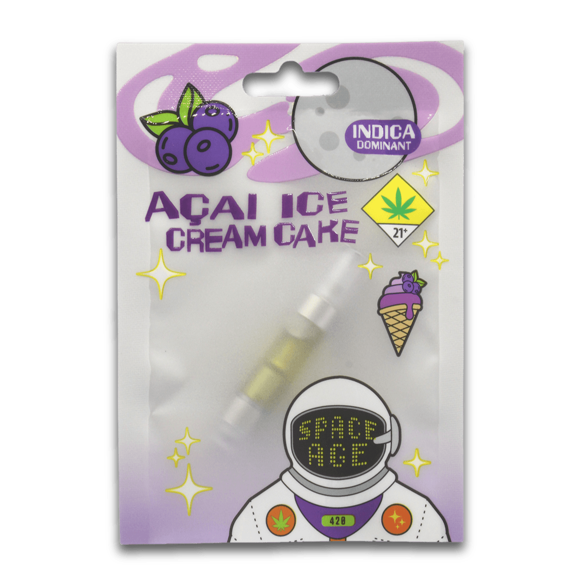 1g - Acai Ice Cream Cake *Moon* - Space Age - Cartridge - I