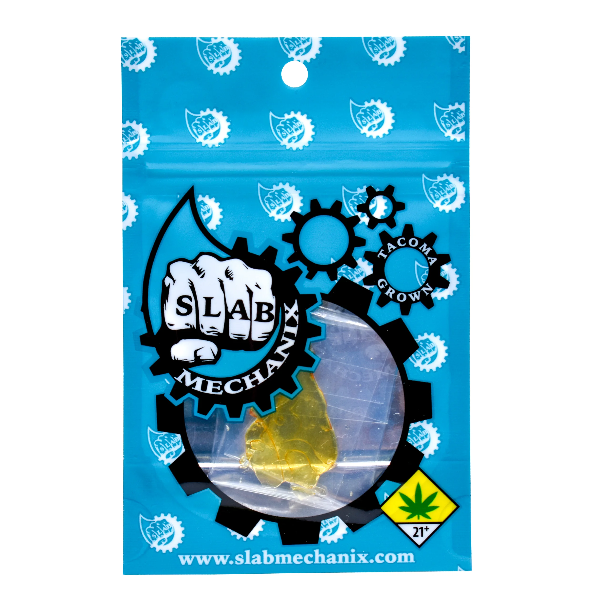1g - Blueberry Frost - Slab Mechanix - Shatter - H