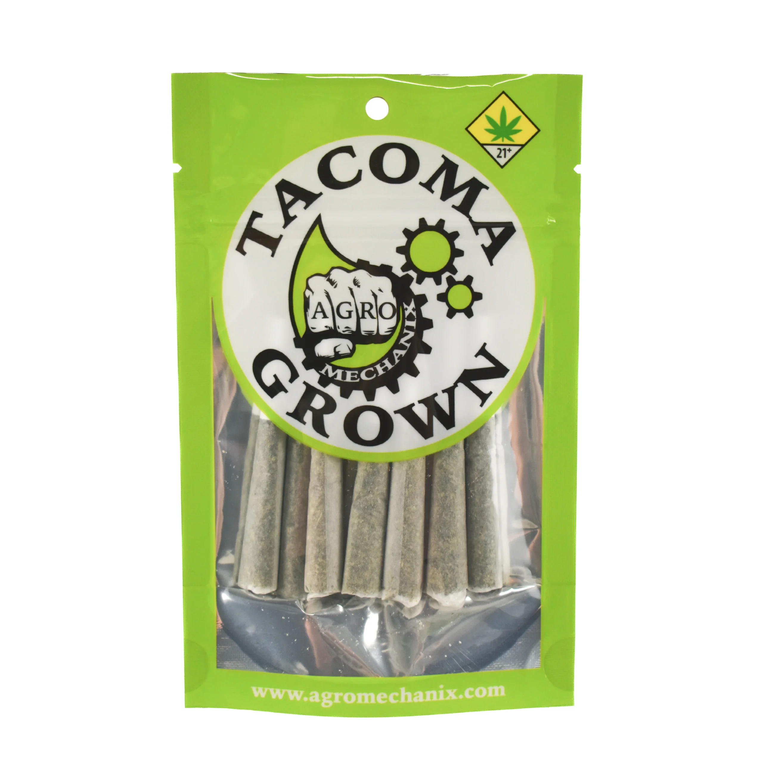 10pk - .5g - Alaskan Thunderf*ck - Tacoma Grown - DOH Prerolls - S