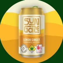 2.5mg - Lemon Ginger - Sungaze - DOH Drink - THC:CBD