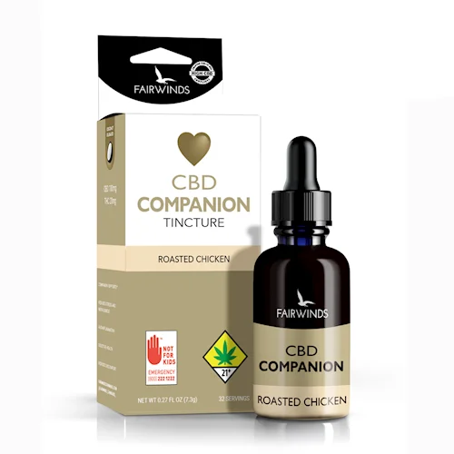 14.7ml - CBD Companion Roasted Chicken - Fairwinds - Tincture - DOH Tincture CBD:THC