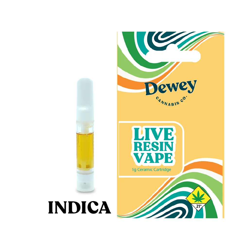 1g - Purple Mango - Dewey - Cartridge - 510 - Live Resin - I