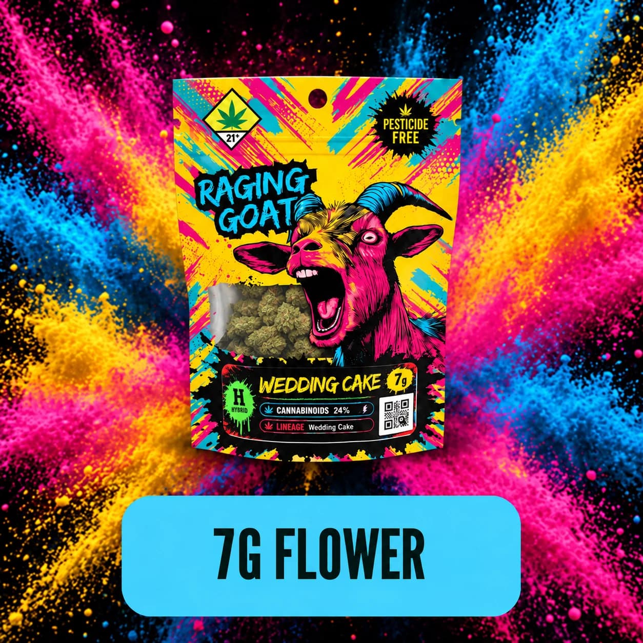 7g - Maui Wowie - Raging Goat - Flower - S