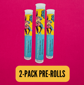 2pk - .5 - Strawberry Cough - Raging Goat - Preroll - S