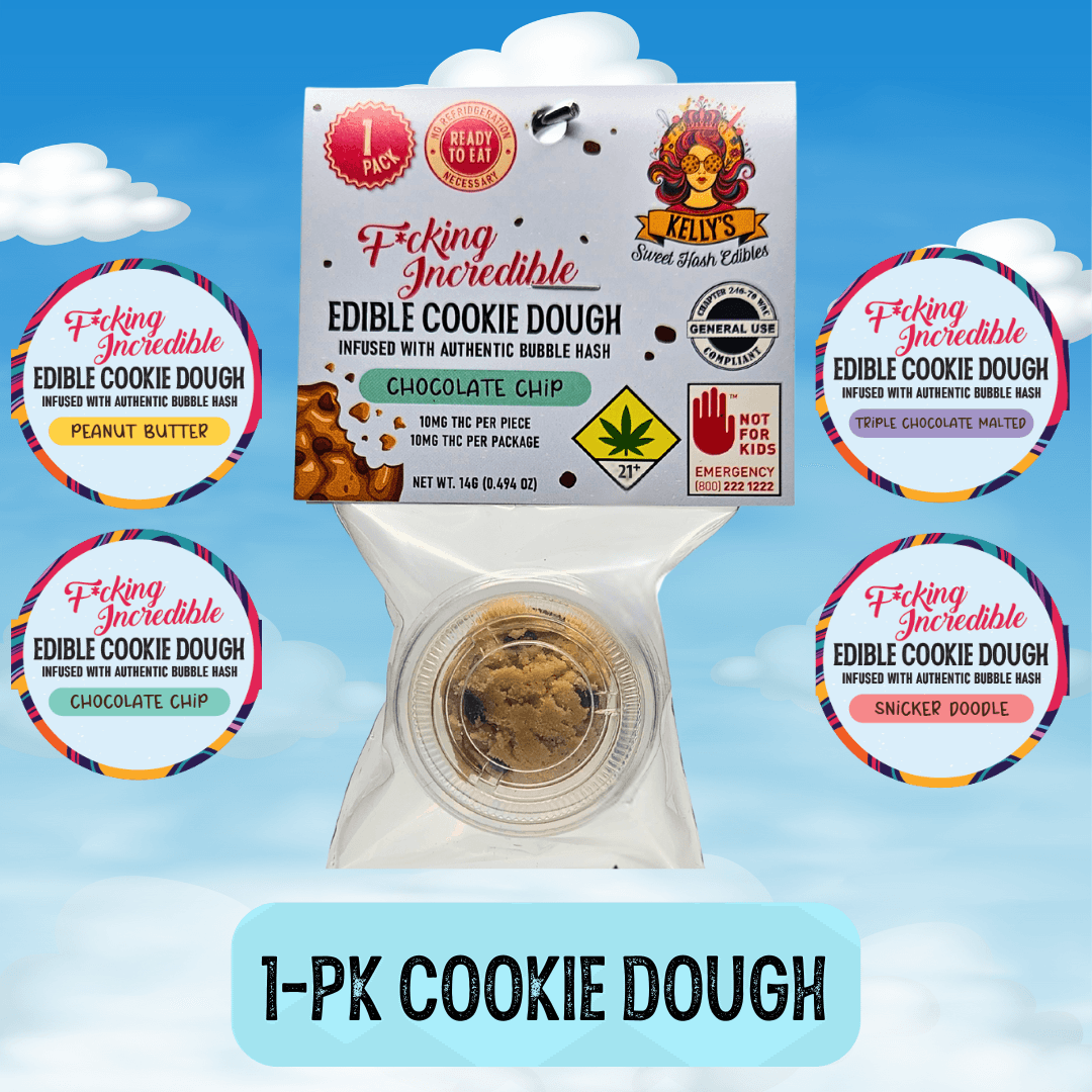 1pk - 10mg - Snickerdoodle *Edible Cookie Dough* - Kelly's - DOH Edible - H