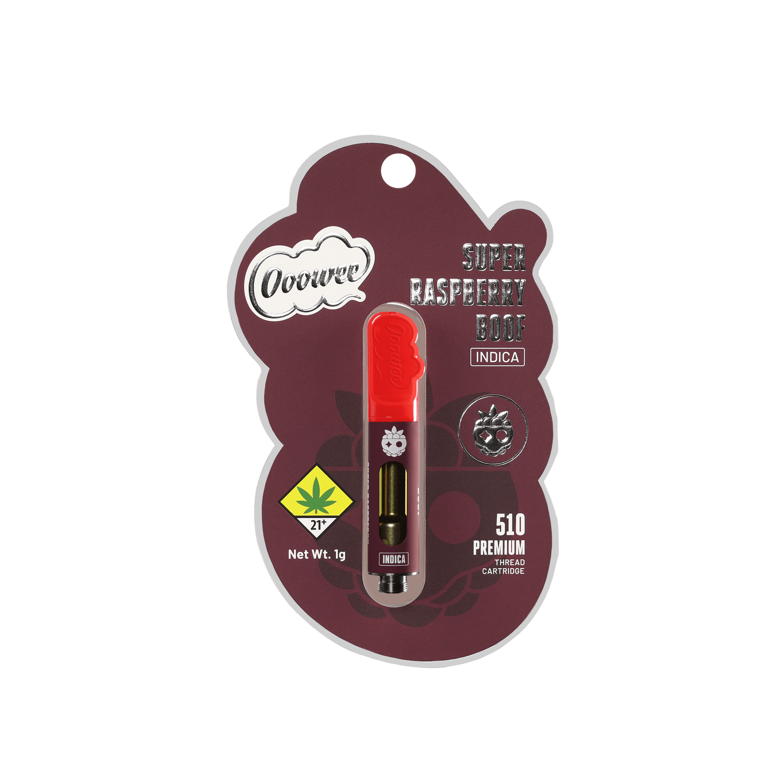 1g - Super Raspberry Boof - Ooowee - DOH Cartridge - 510 - I