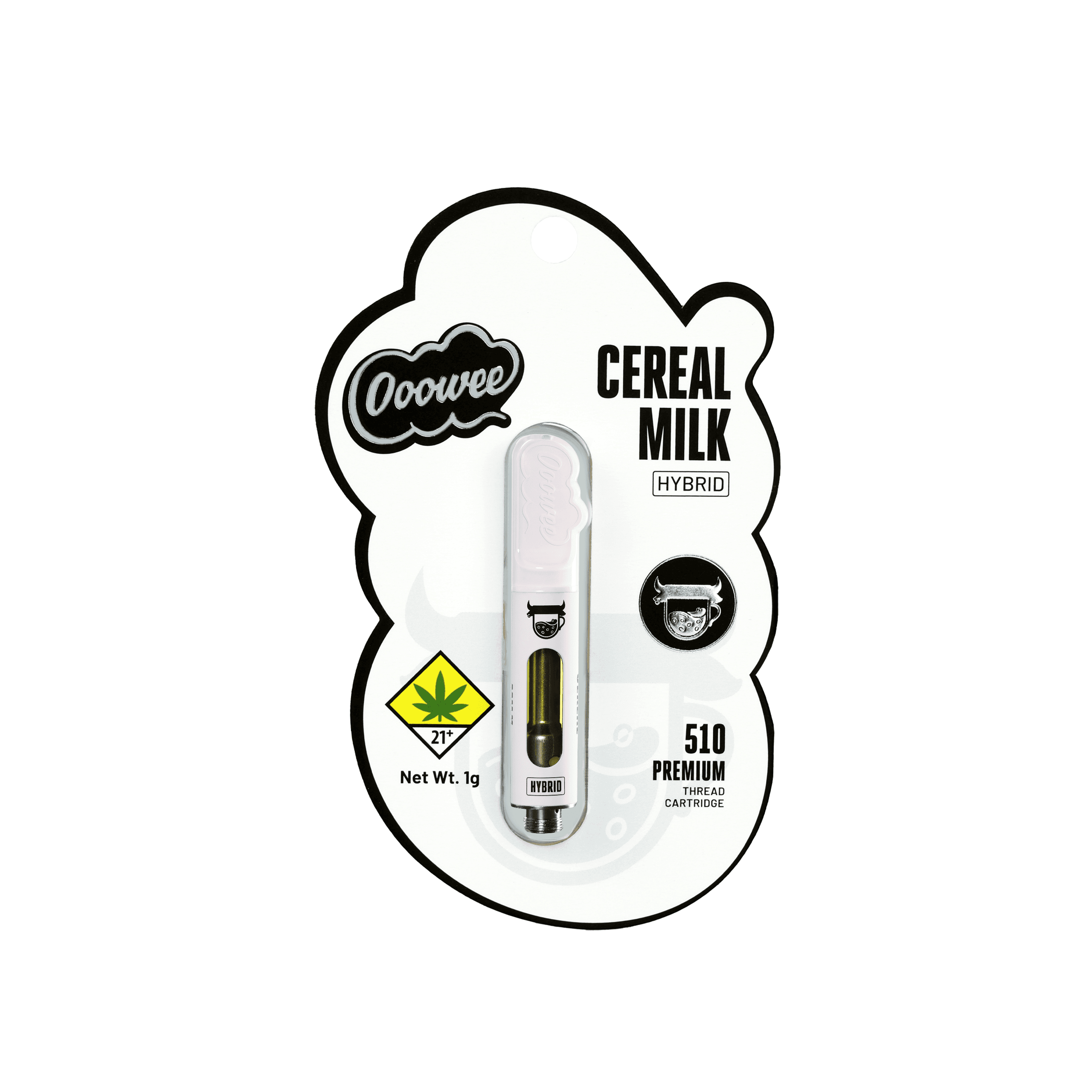 1g - Cereal Milk - Ooowee - Cartridge - 510 - DOH Compliant - H