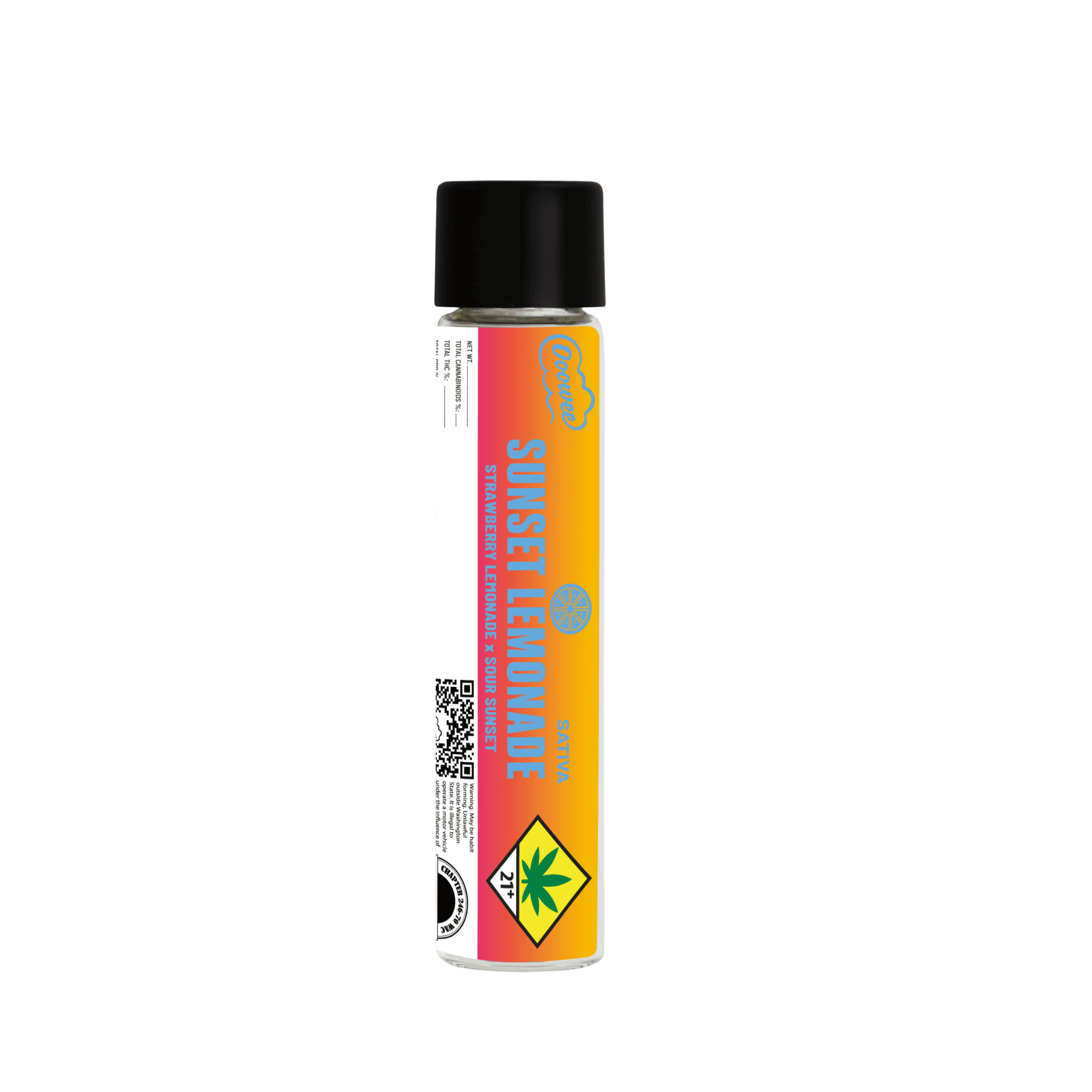1g - Sunset Lemonade - Ooowee - Preroll - DOH Compliant - S