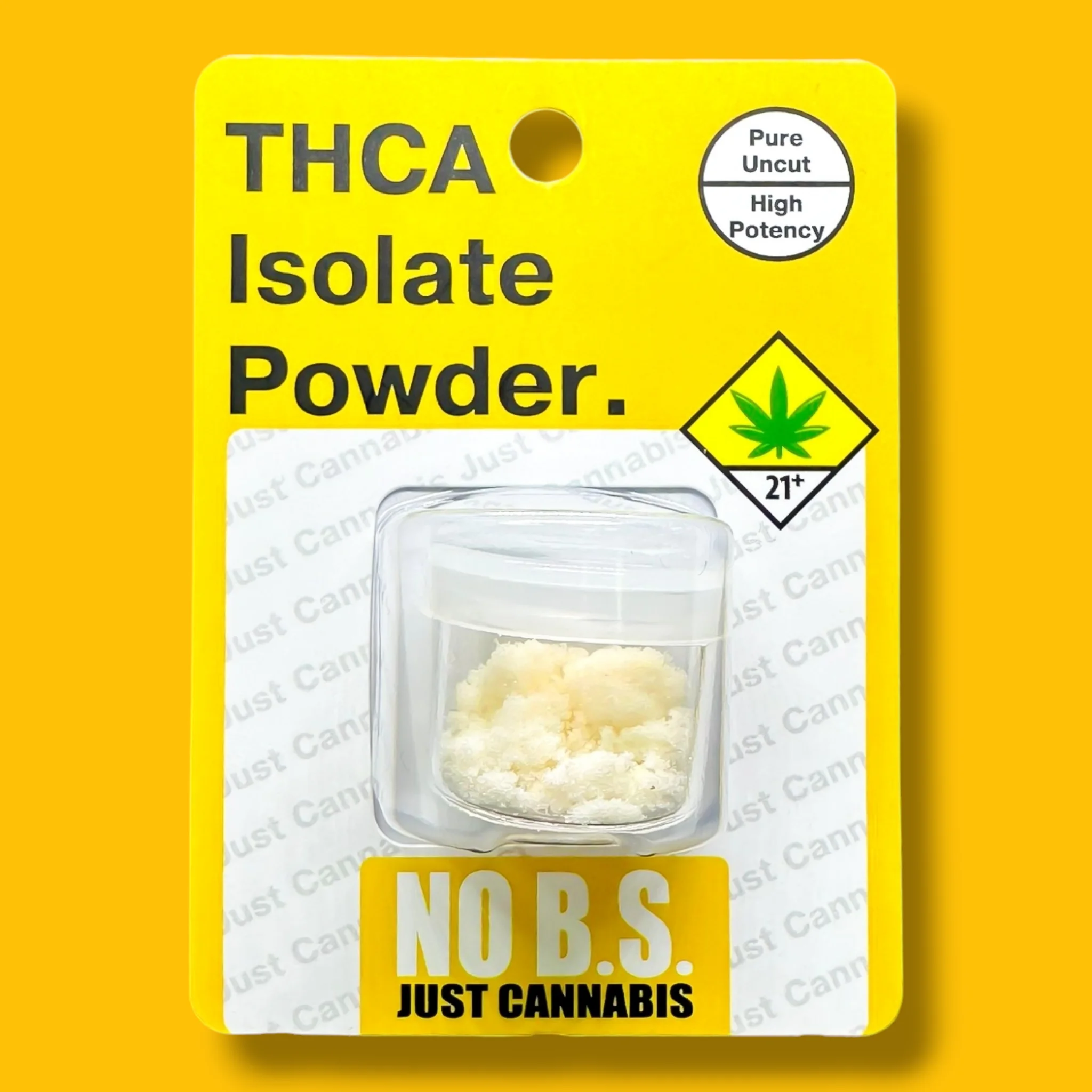 1g - Durban Diesel - Just Cannabis - Concentrate - THCa Isolate - S