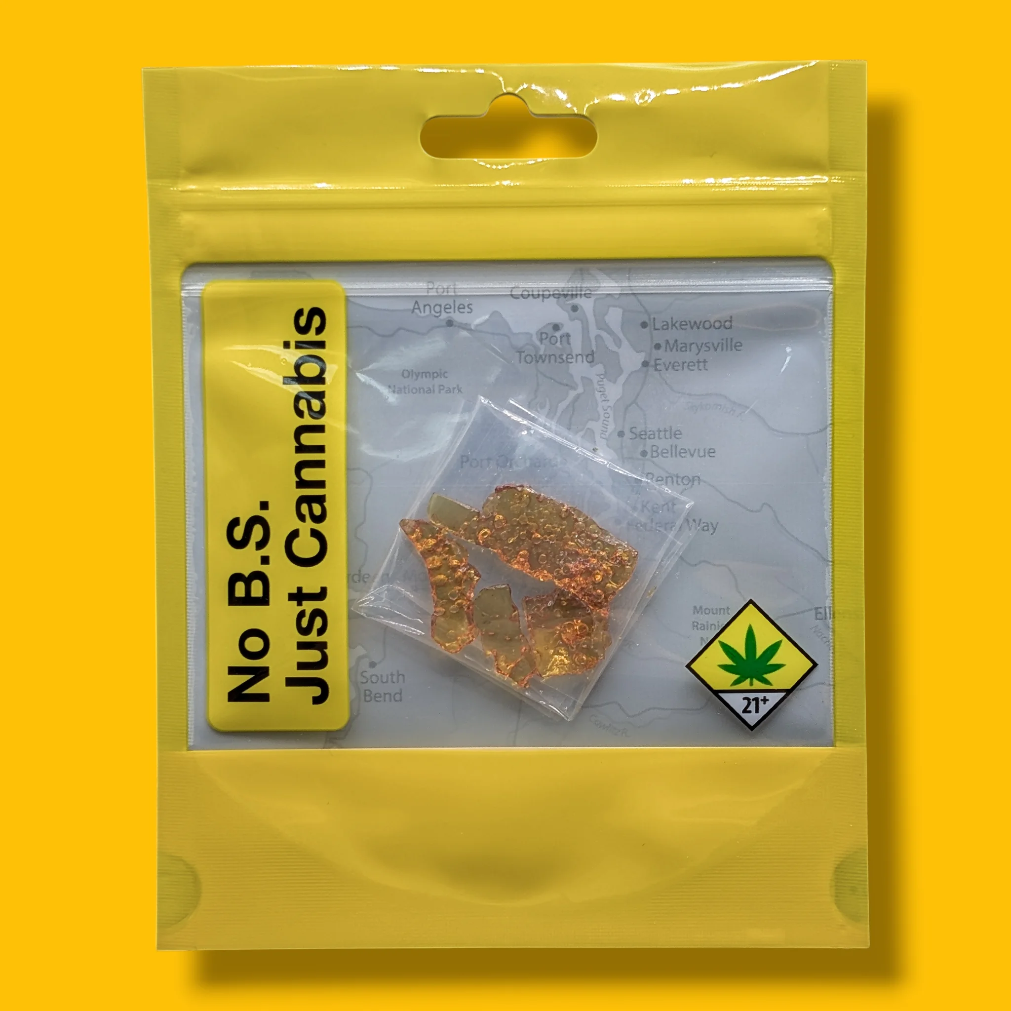 1g - Purple Thai - Just Cannabis - Concentrate - Shatter - H