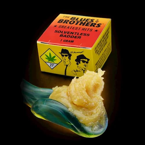 1g - Passion Fruit Cookies - Blues Brothers - Concentrate - Solventless Badder - SH