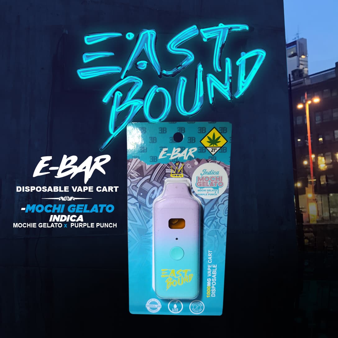 1g - Mochi Gelato - East Bound - DOH Cartridge - Disposable - Live Resin - Flavor - I