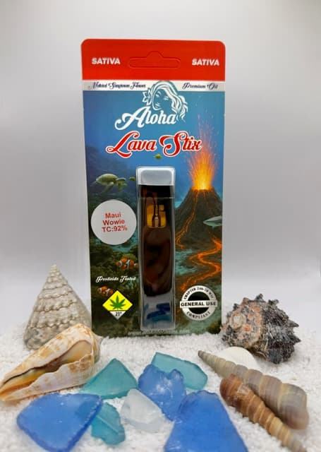 1g - Maui Wowie - Aloha Botanics - DOH Cartridge - Disposable - Distillate - S