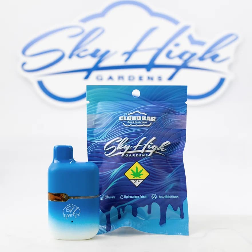 1g - SoDo GMO *Cloud Bar* - Sky High Gardens - DOH Cartridge - Disposable - Cured Resin - I