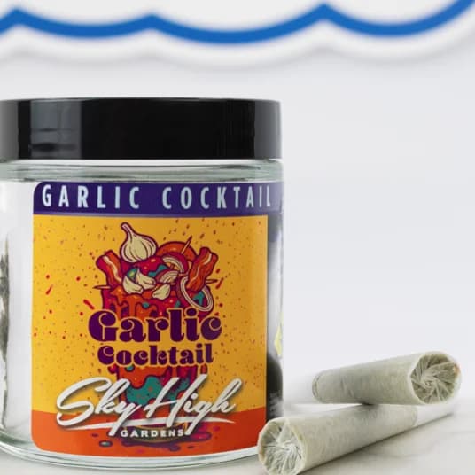 5pk - .6g - Garlic Cocktail - Sky High Gardens - DOH Preroll - I