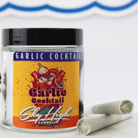 2pk - .6g - Garlic Cocktail - Sky High Gardens - DOH Preroll - I