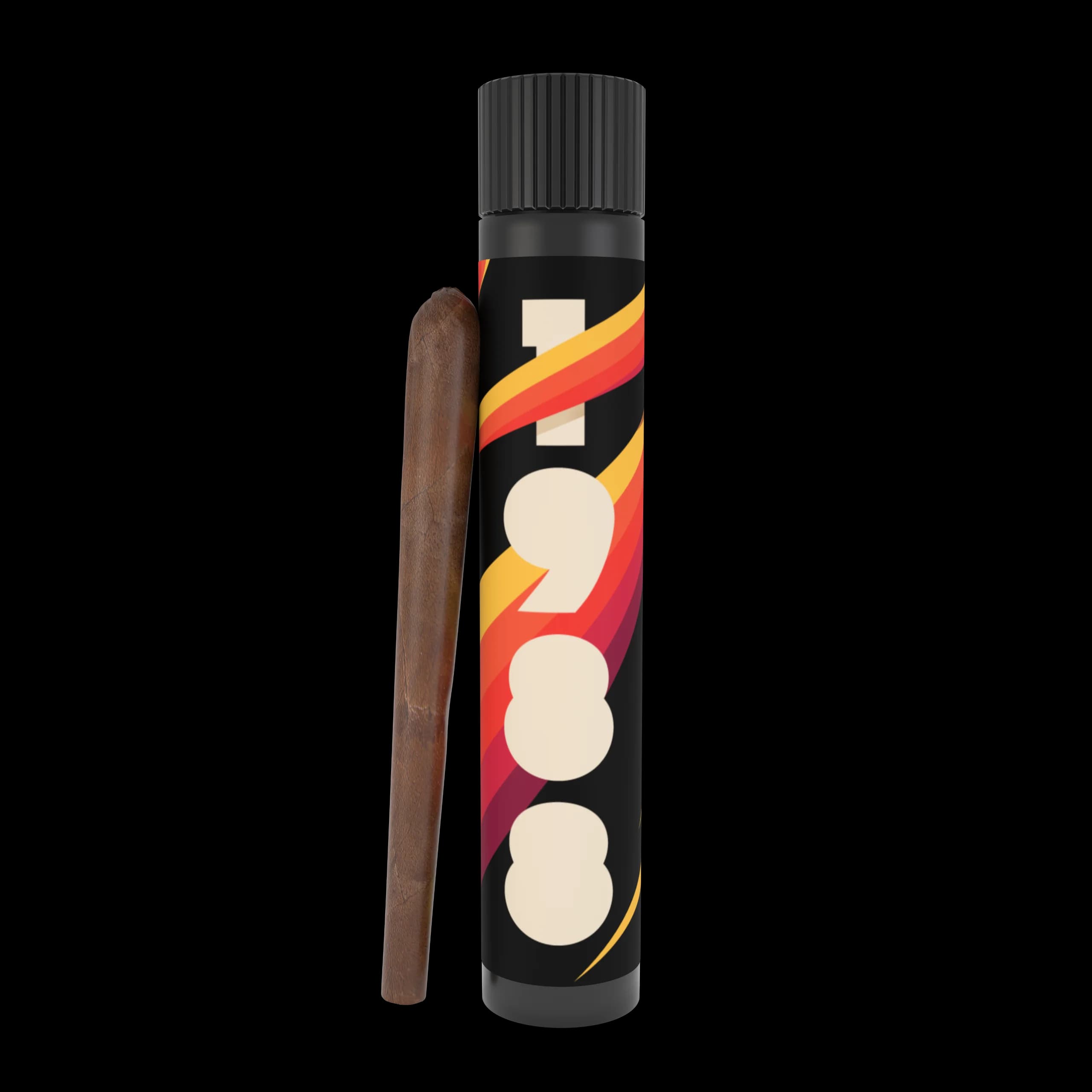 1g - Watermelon Zkittlez Blunt - 1988 - DOH Infused Preroll - Flavored - H