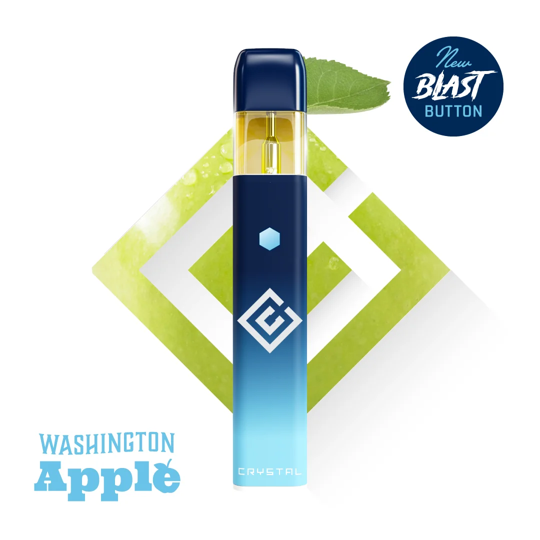 1g - Washington Apple - Crystal Clear - DOH Cartridge - Disposable - Distillate - I